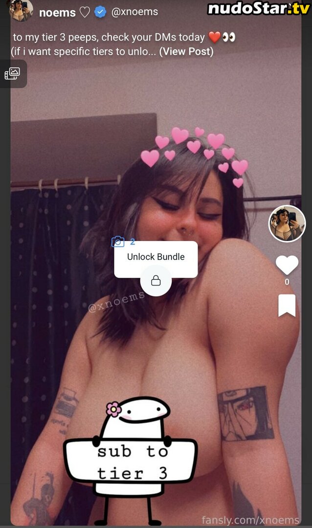 Noems / noem_officiel / xnoems Nude OnlyFans Leaked Photo #8