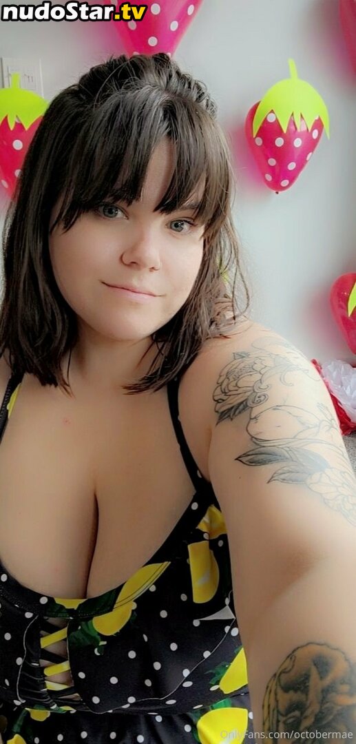 october_mae_ / octobermae Nude OnlyFans Leaked Photo #1