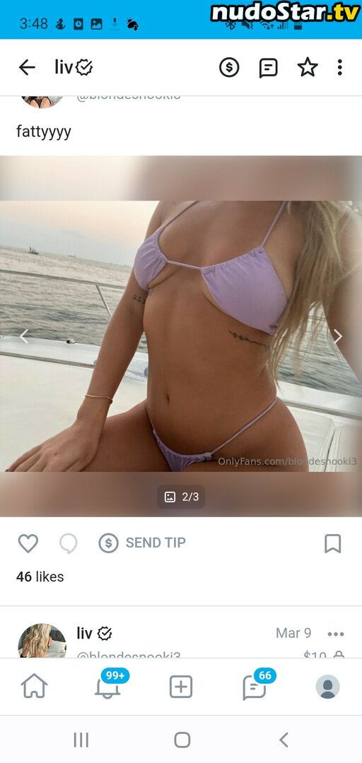 Blondesnooki3 / Candy Camille / Olivia Chema / olivia.chema Nude OnlyFans Leaked Photo #12