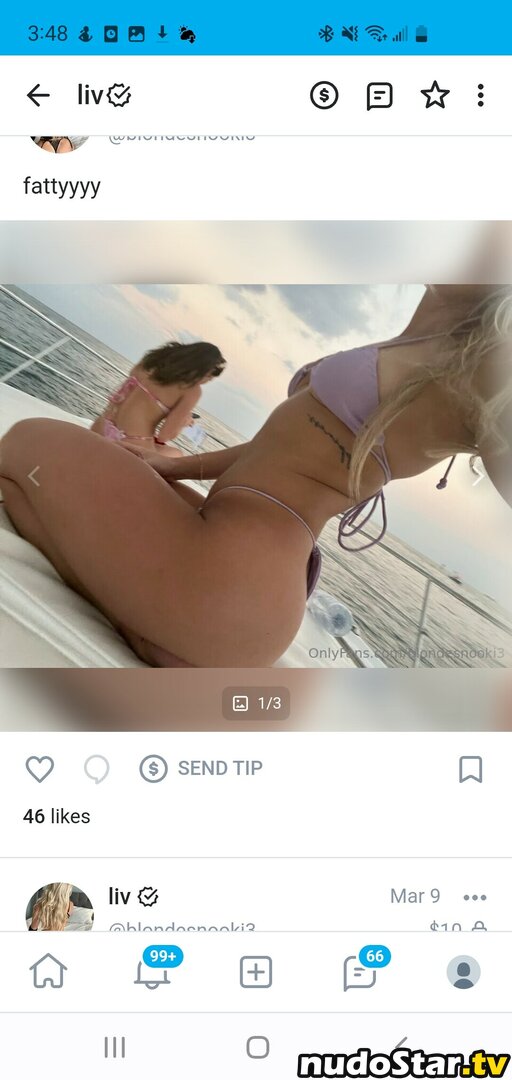 Blondesnooki3 / Candy Camille / Olivia Chema / olivia.chema Nude OnlyFans Leaked Photo #13