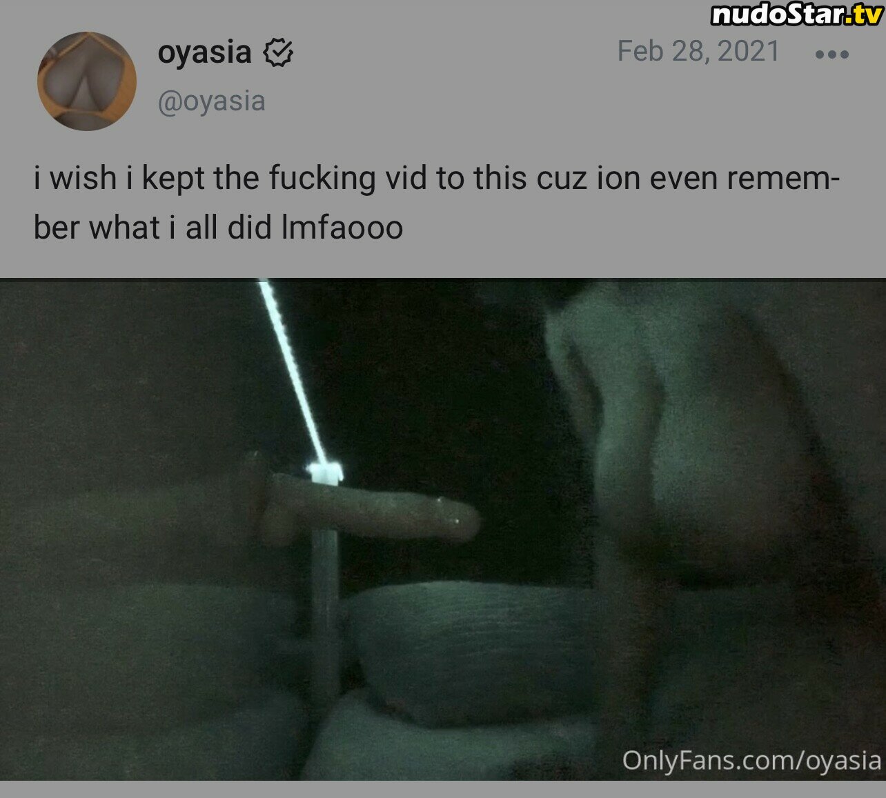 Oyasia Nude OnlyFans Leaked Photo #15