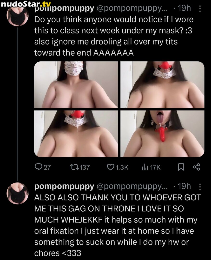 pompompuppy / ppoppyy Nude OnlyFans Leaked Photo #17