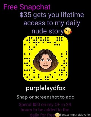 purplelaydfox