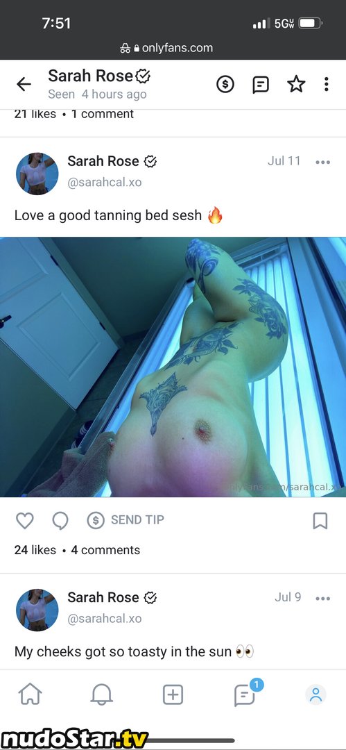 Sarah Rose / sarahcalxo / tainobabe Nude OnlyFans Leaked Photo #10