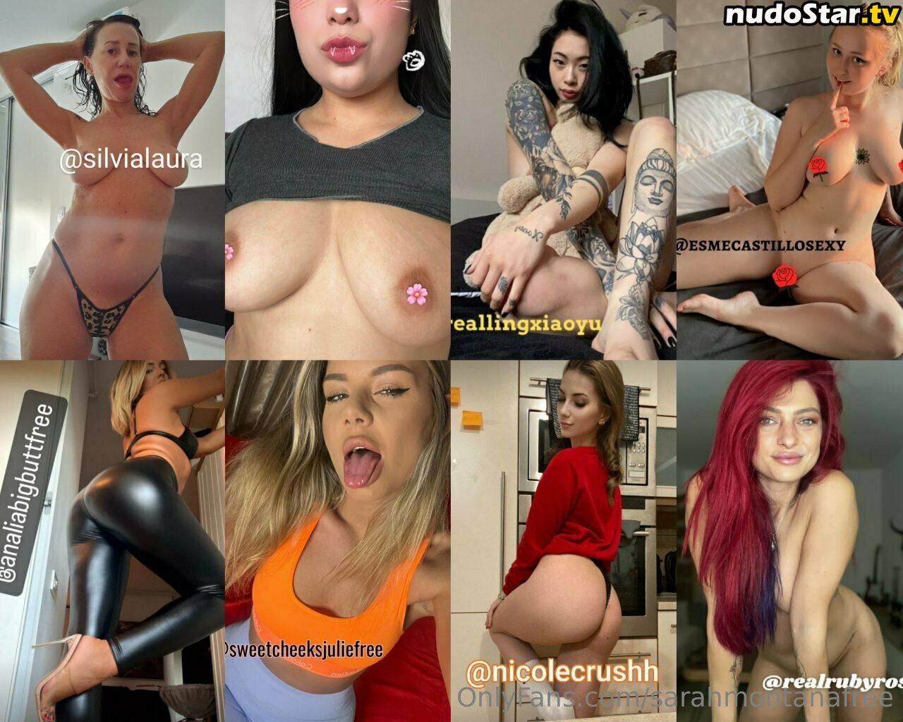 sarahmontanaa / sarahmontanafree Nude OnlyFans Leaked Photo #40