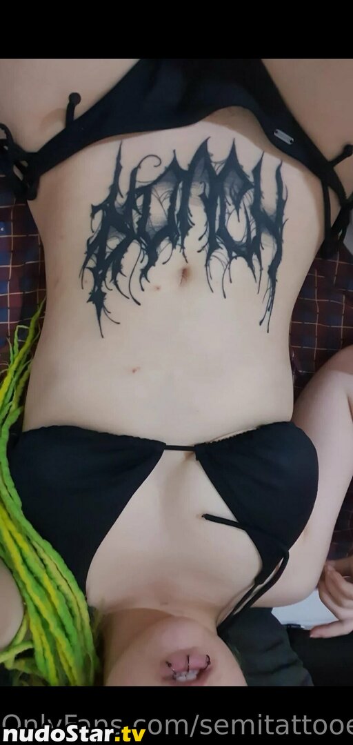 semitattooedgoth Nude OnlyFans Leaked Photo #12