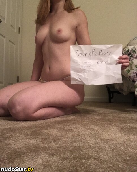 Rosey45488706 / SpankMeRosey / roseyspanks Nude OnlyFans Leaked Photo #1
