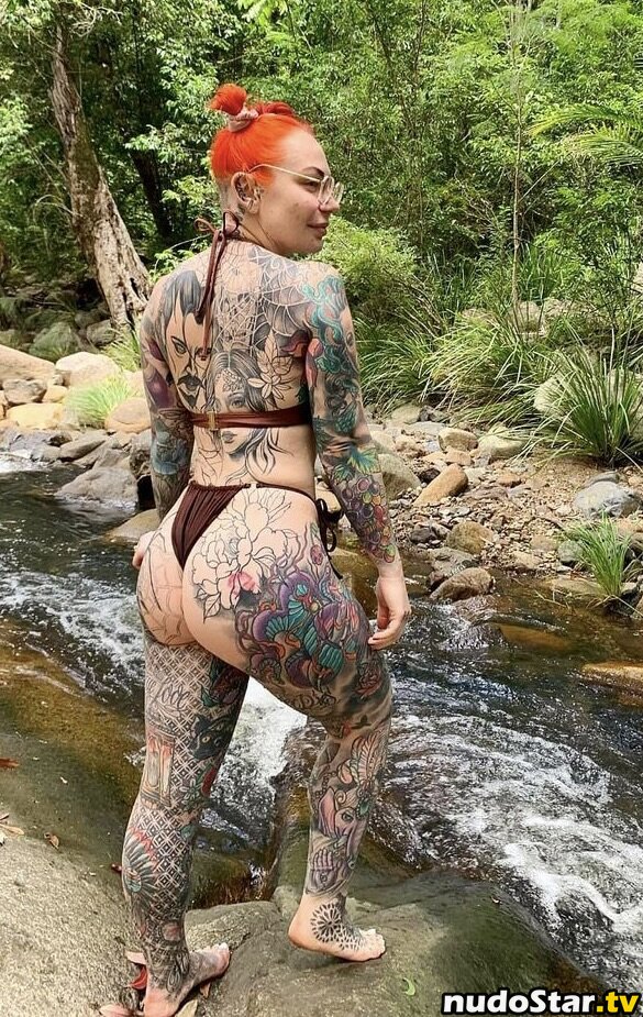 Spittingdiamonds / Tatted Aussie / dismoralica Nude OnlyFans Leaked Photo #2