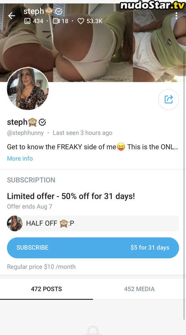 Stephhunny / hunnywh0re / stephhunnyy_ Nude OnlyFans Leaked Photo #25