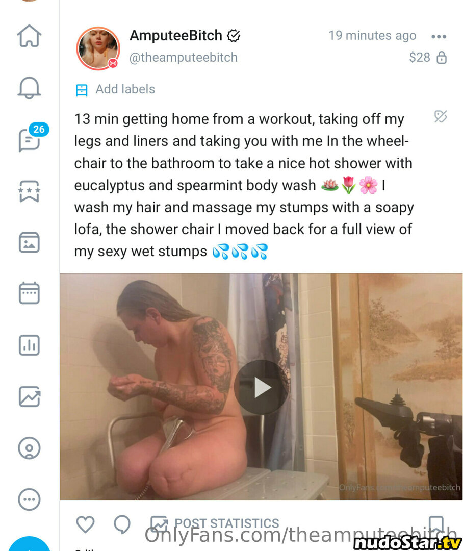 theamputeebitch Nude OnlyFans Leaked Photo #79