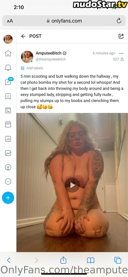 theamputeebitch Nude OnlyFans Leaked Photo #84
