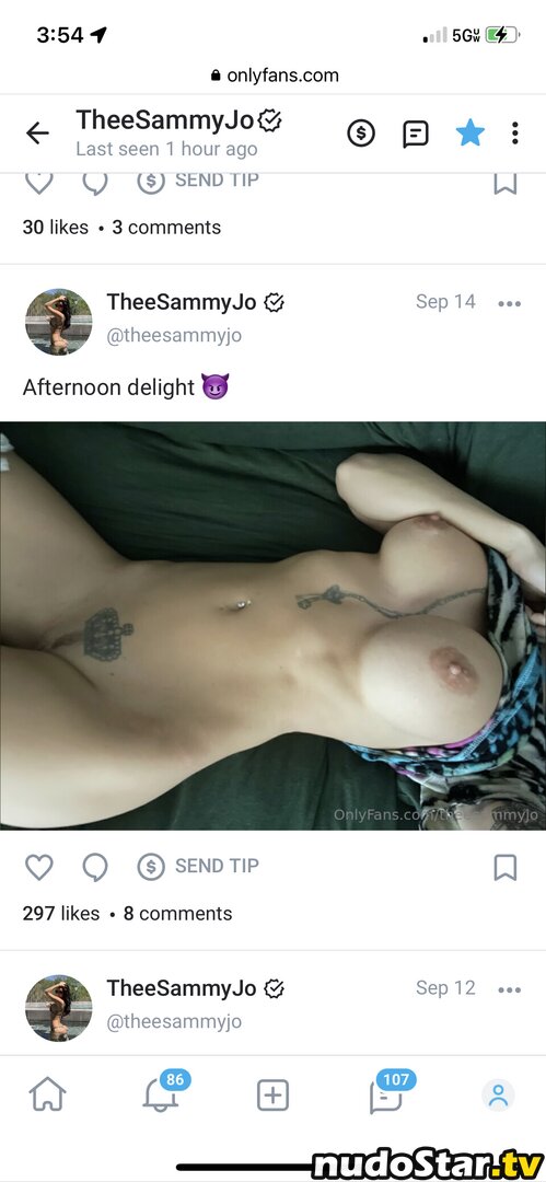 TheeSammyjo Nude OnlyFans Leaked Photo #4