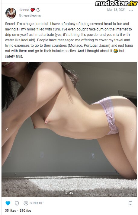 sienna_poles / thepetitepa / thepetitepinay Nude OnlyFans Leaked Photo #13