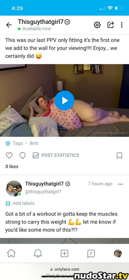 brittgal_2.0 / thisguythatgirl7_2.0 Nude OnlyFans Leaked Photo #22