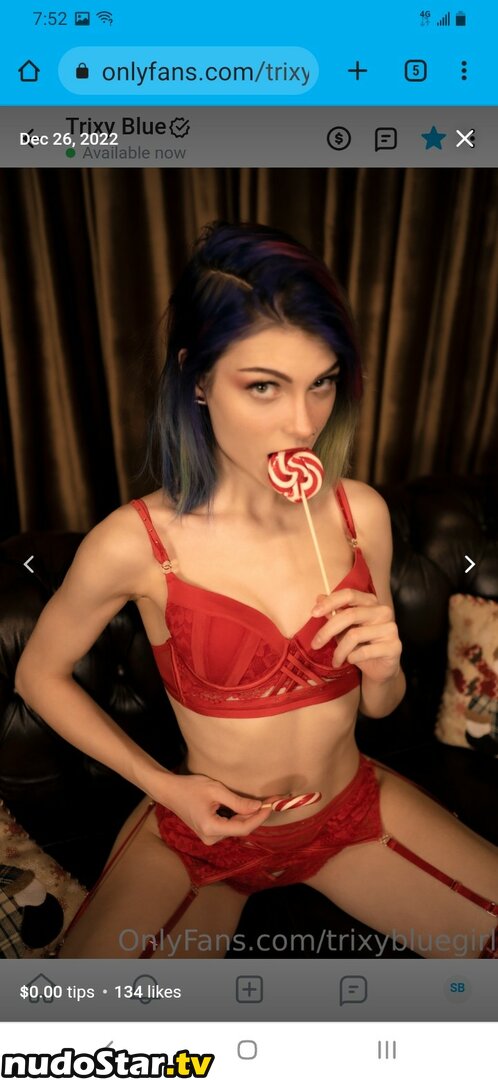 TrixyBlue / TrixyBlueGirl / https: Nude OnlyFans Leaked Photo #10