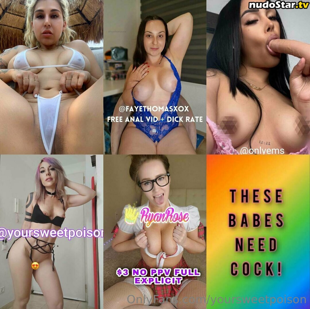 yoursweetpoison / yoursweetpoison_ Nude OnlyFans Leaked Photo #116