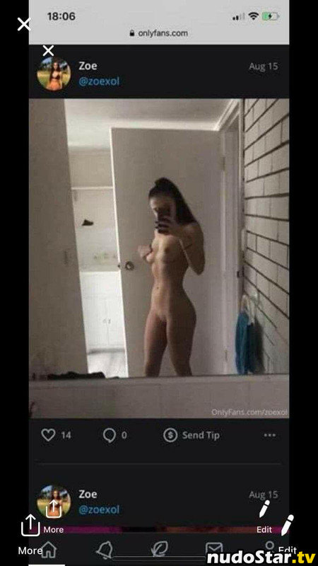 Zoe Olssen / zoe_olsson / zoexol Nude OnlyFans Leaked Photo #1